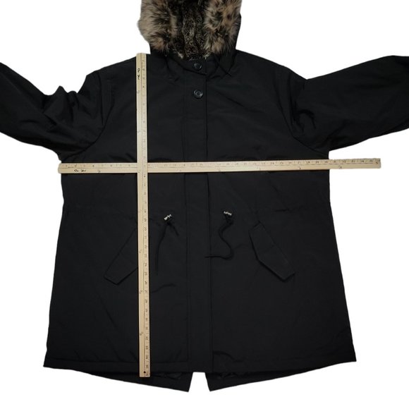 Levis Womens Faux Fur Lined Hooded Parka Jacket Sz 4X - Picture 10 of 10